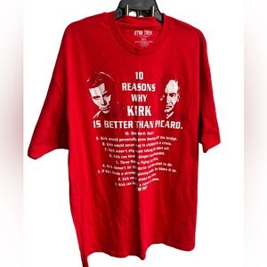 Star Trek t shirt 2XL